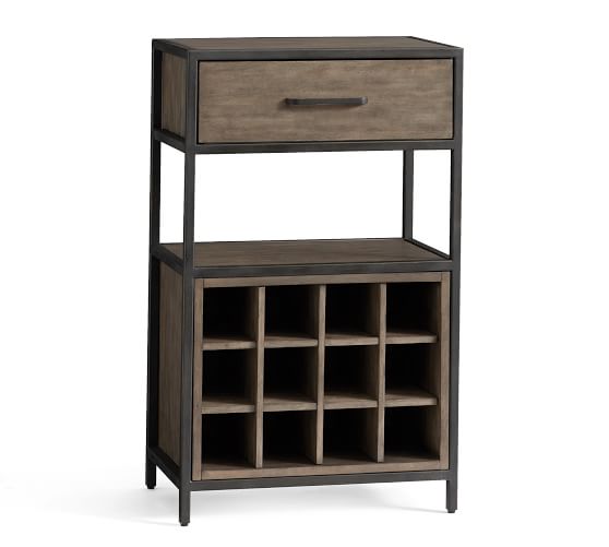 Hometios Furniture - Industrial Wine Storage Cabinet