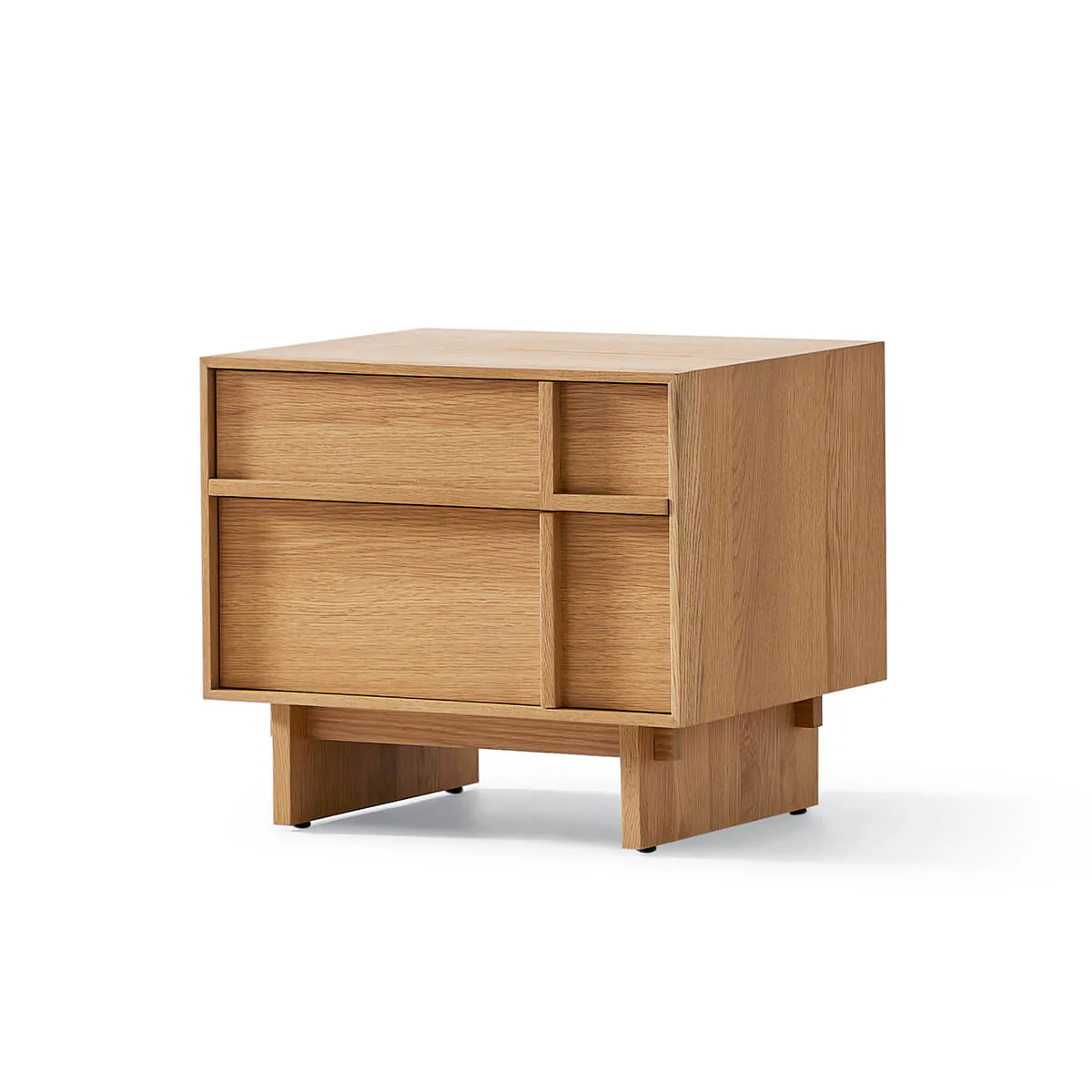 Hometios Furniture - Modern Minimalist Square Cube Bedside Table